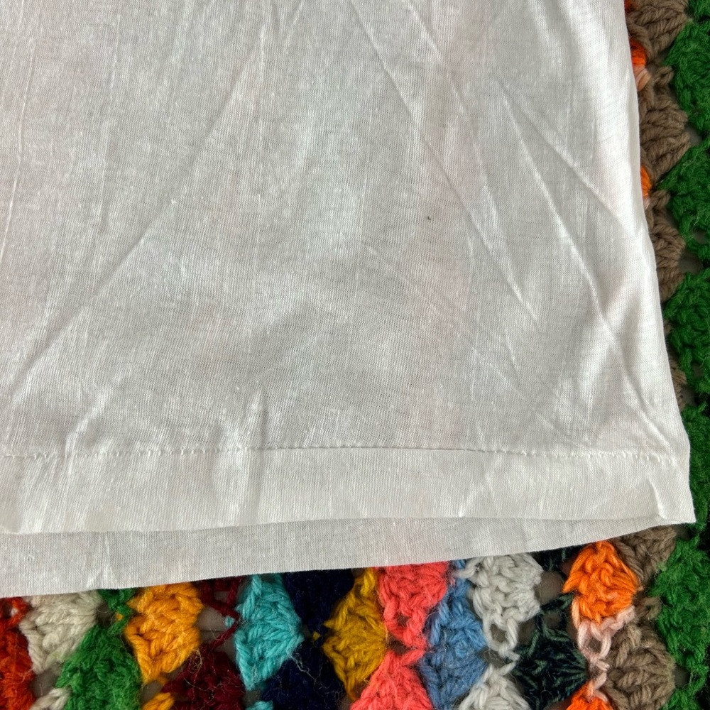 Vintage 90s Puffy Print 100% Cotton Single Stitch Sea Shells Bahamas T-S… - Picture 8 of 13